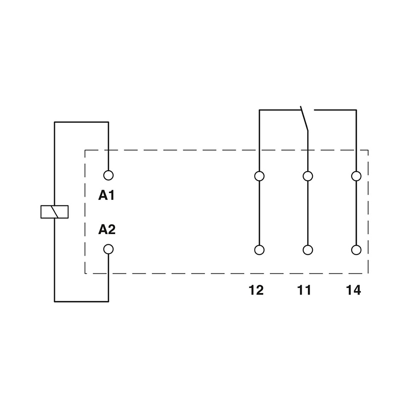 REL-MR-BL-115AC/21HC - 单个继电器