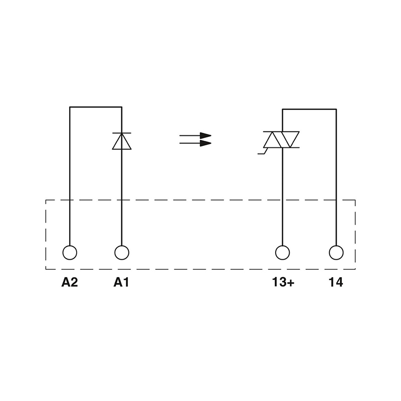 OPT-24DC/230AC/ 1 - 微型固态继电器