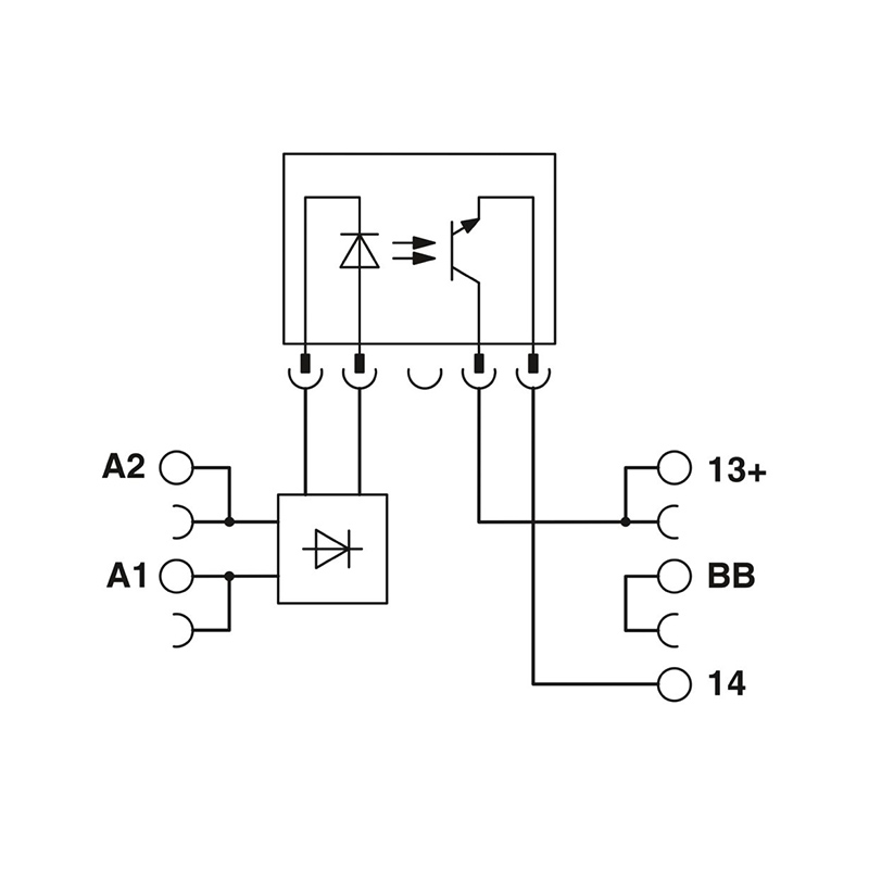 PLC-OPT- 5DC/ 24DC/2/ACT - 固态继电器模块