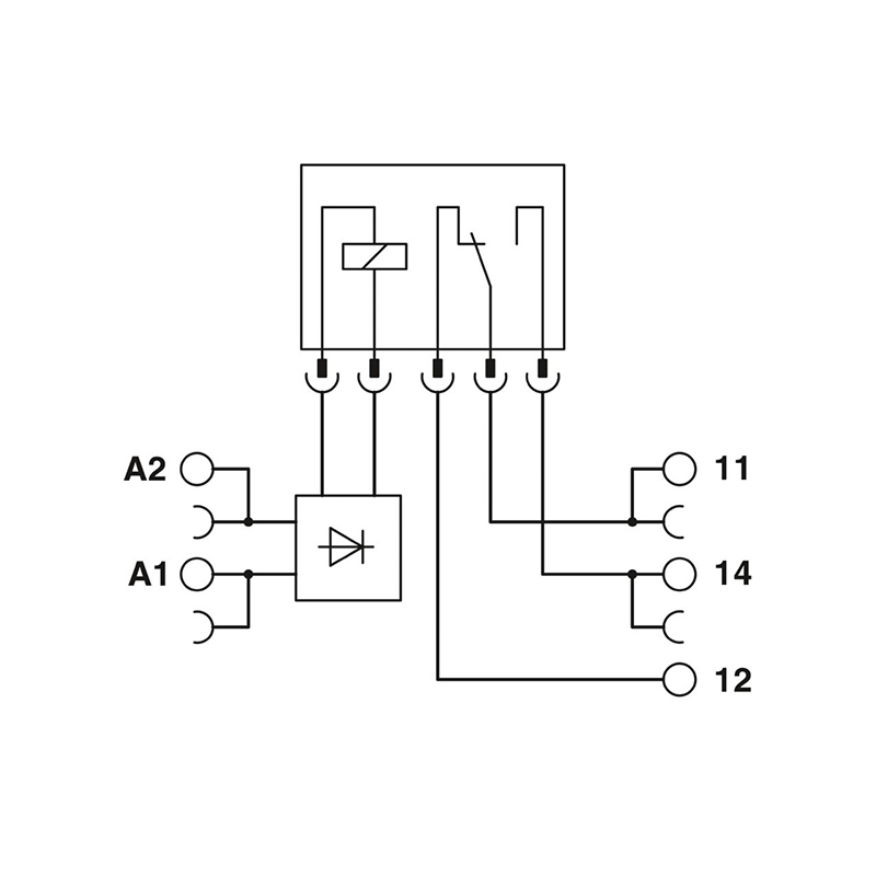 PLC-RPT- 12DC/21/MS - 继电器模块