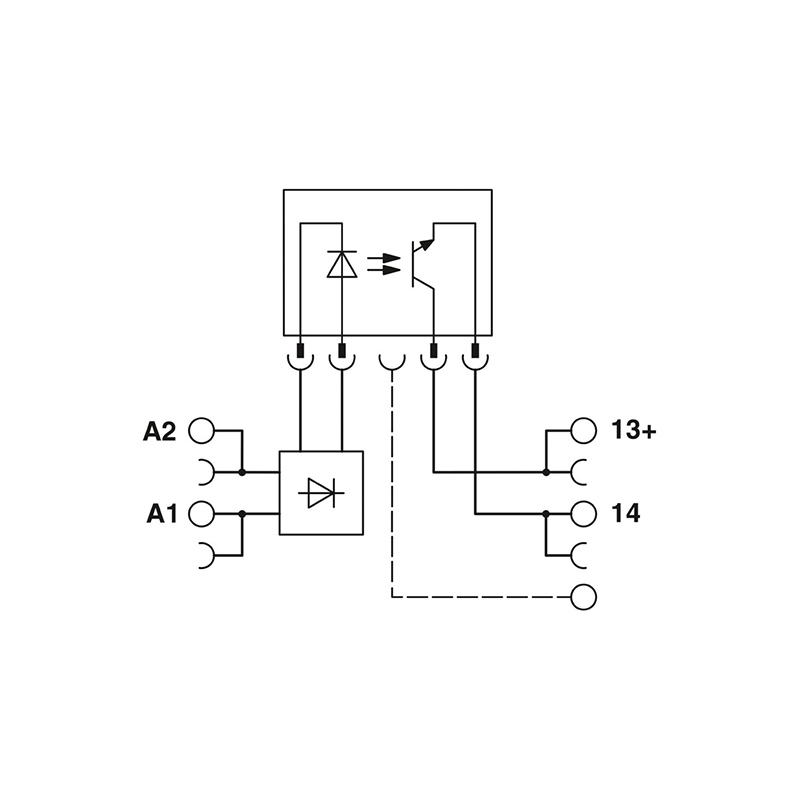 PLC-OPT- 24DC/ 48DC/100 - 固态继电器模块