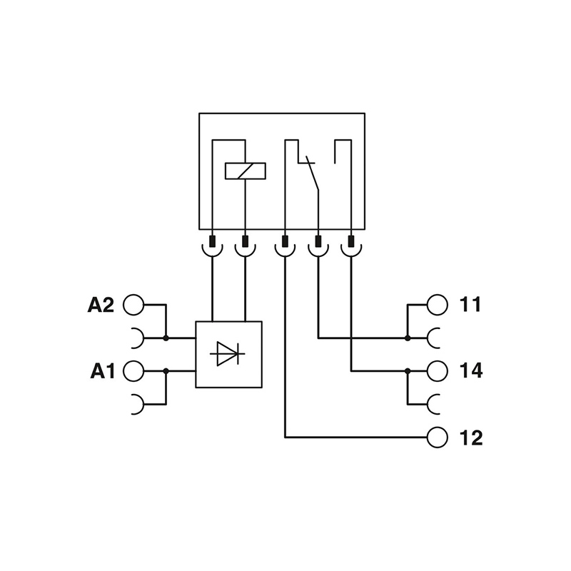 PLC-RPT- 12DC/21 - 继电器模块