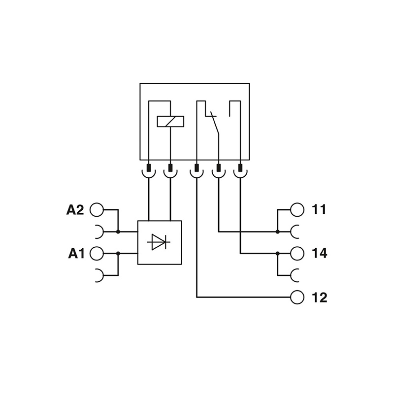 PLC-RPT- 24DC/21/MS - 继电器模块