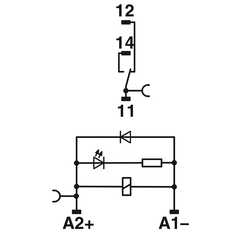 RIF-0-RPT-M-24DC/21 - 继电器模块