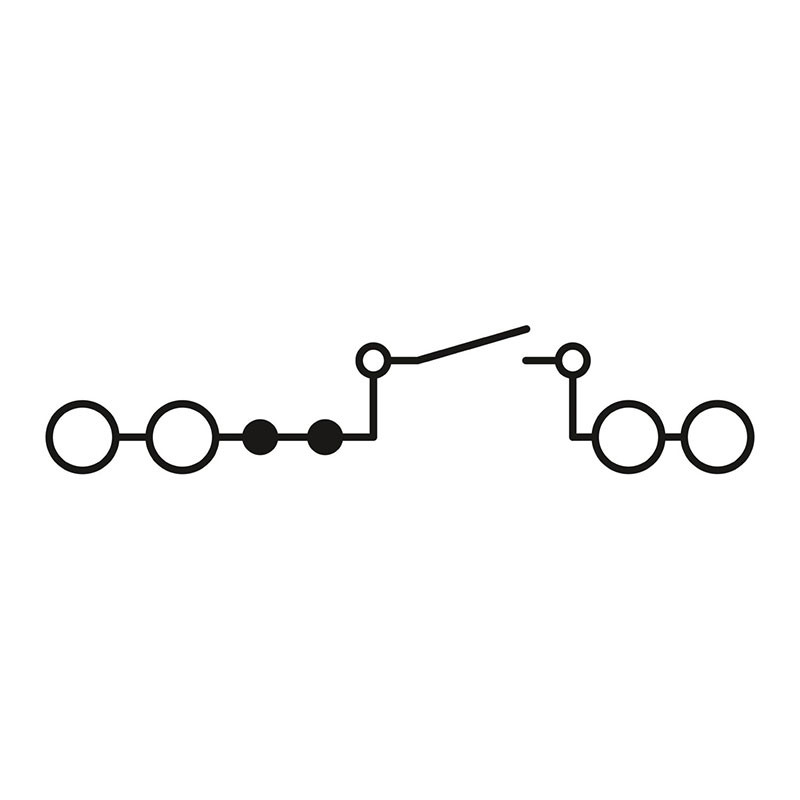 PT 1,5/S-QUATTRO-MT BU - 刀闸分断接线端子