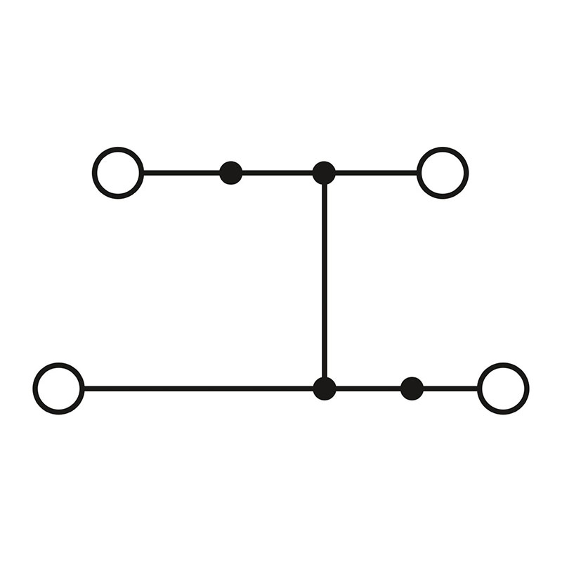 STTB 2,5-PV BU - 双层接线端子