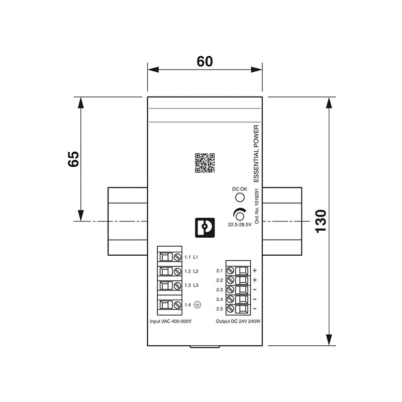 ESSENTIAL-PS/3AC/24DC/240W/EE - 电源