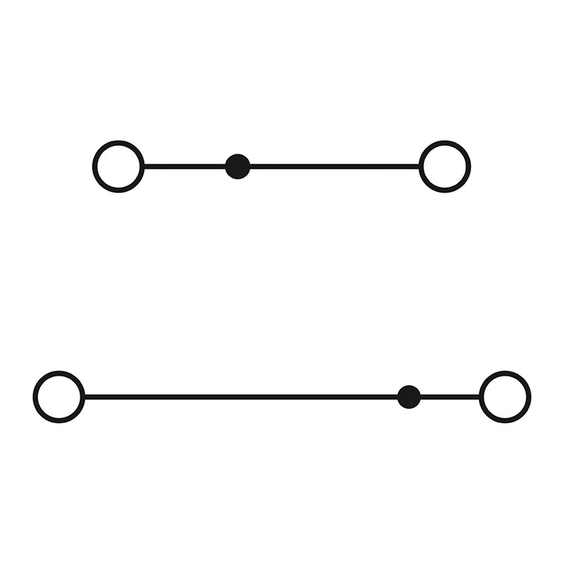 STTB 1,5 BU - 双层接线端子