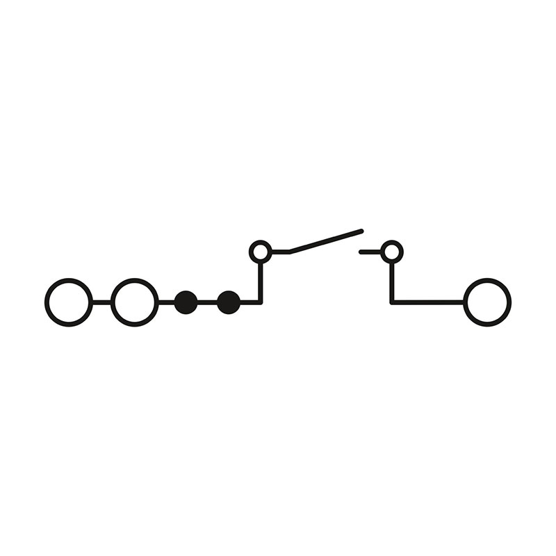 PT 1,5/S-TWIN-MT BU - 刀闸分断接线端子