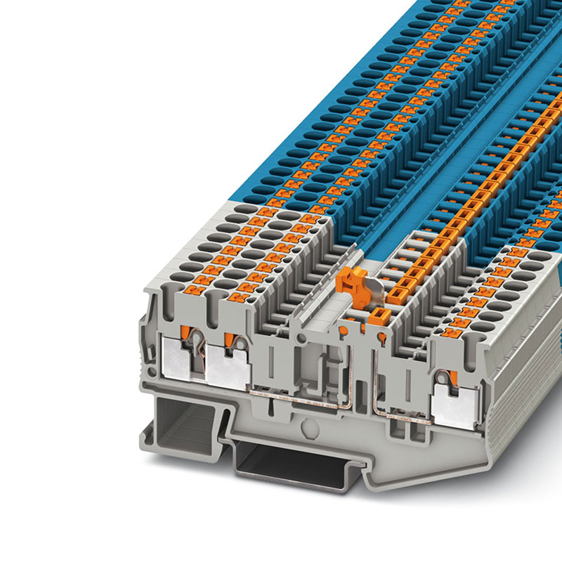 PT 2,5-TWIN-MTB - 刀闸分断接线端子