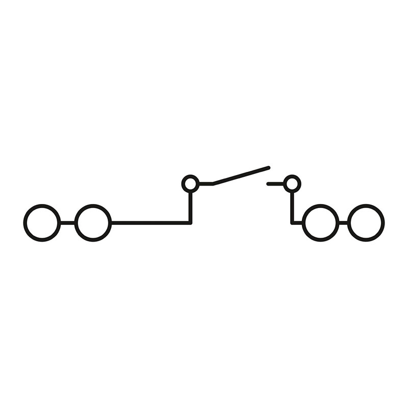 PTC 2,5-QUATTRO-MT - 刀闸分断接线端子