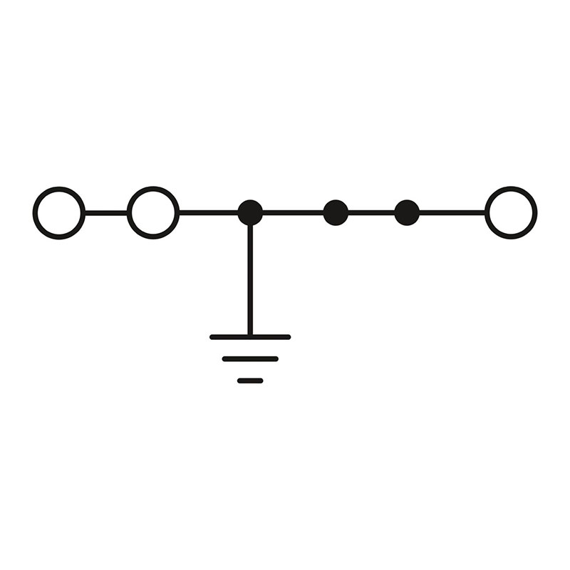 PTS 1,5/S-TWIN-PE - 接地端子