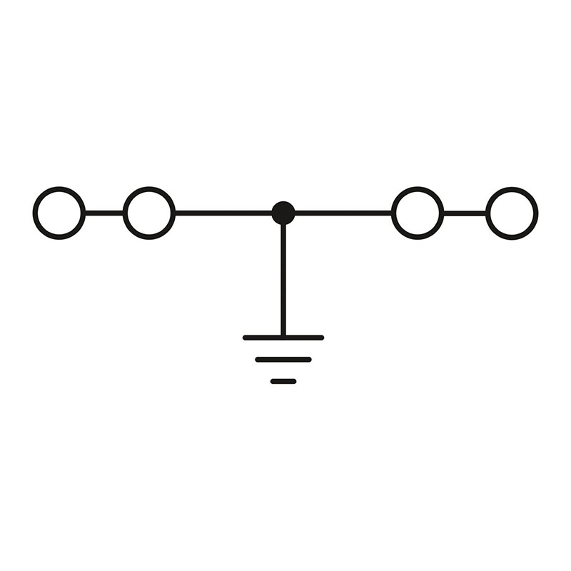 PTS 1,5/S-QUATTRO-PE - 接地端子