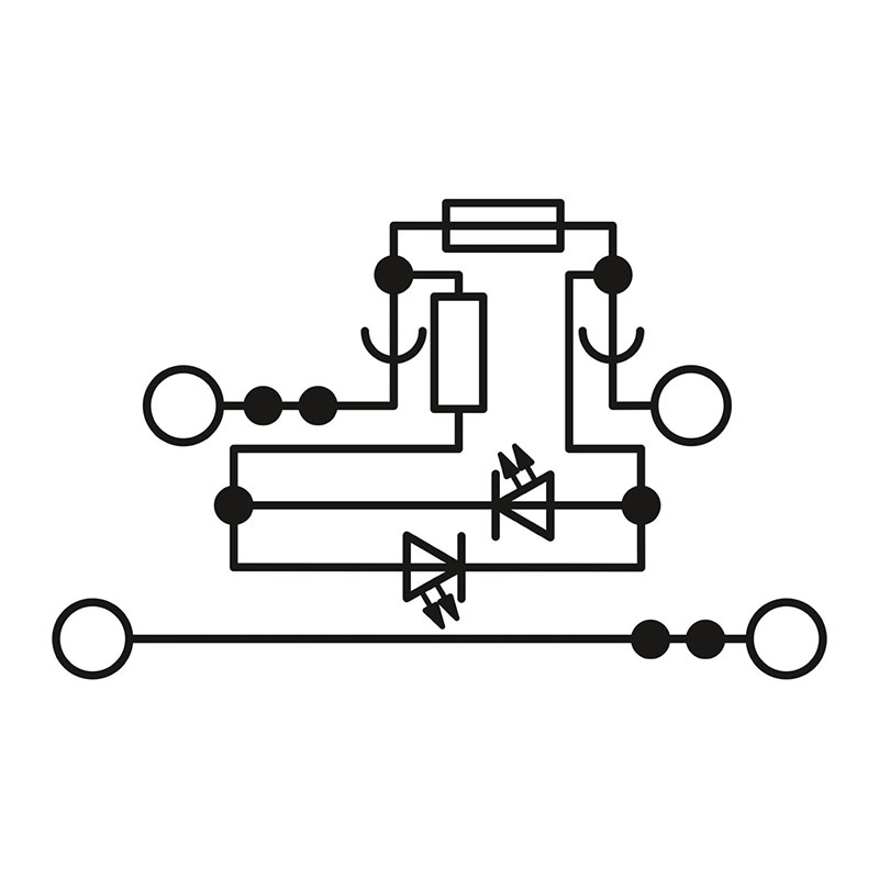 PTTB 4-HESILED 24 (5X20) - 保险丝接线端子