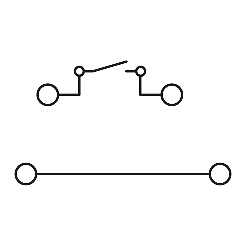 PTT 1,5/S-L/MT BU - 刀闸分断接线端子