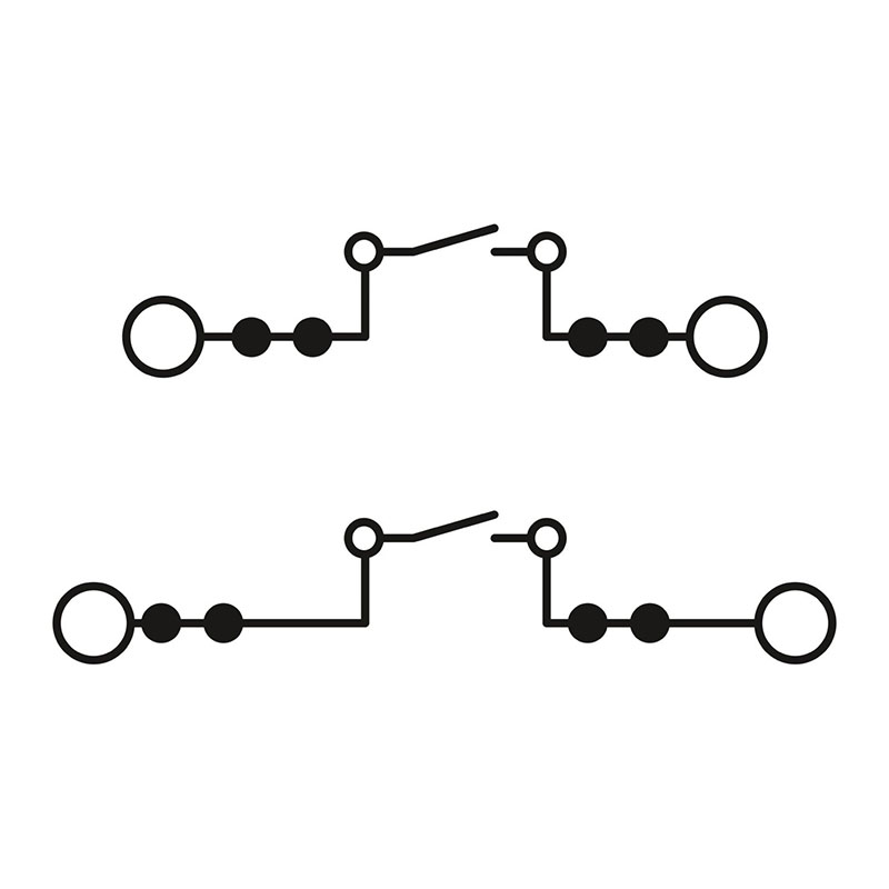 PTTBS 2,5-2MTB - 刀闸分断接线端子