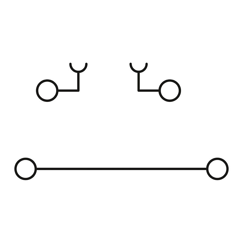 PTT 2,5-L/TG BU - 分断接线端子