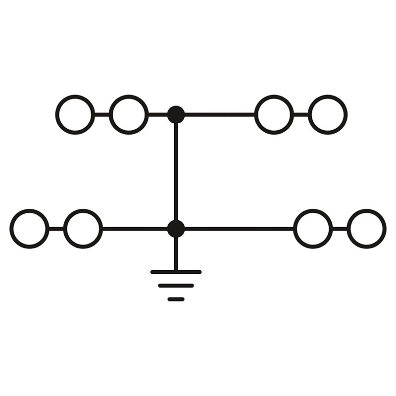 PTTBS 2,5-QUATTRO-PE - 双层接线端子