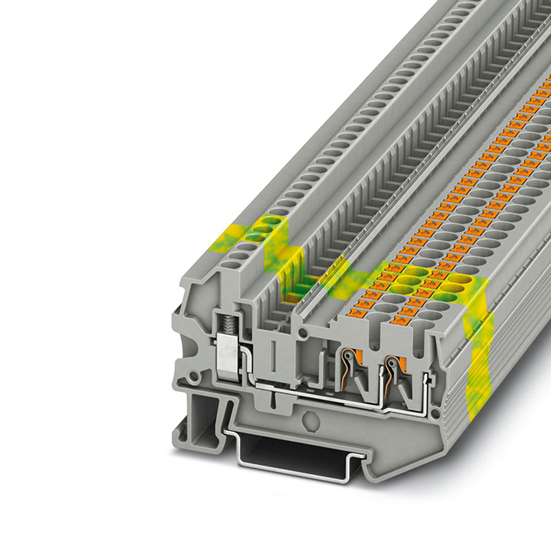 PTU 2,5-TWIN - 直通式接线端子