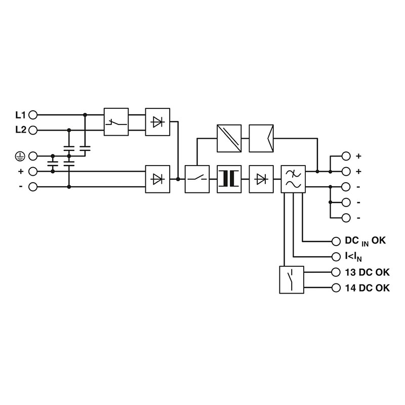 QUINT-PS/2AC/1DC/24DC/20 - 电源